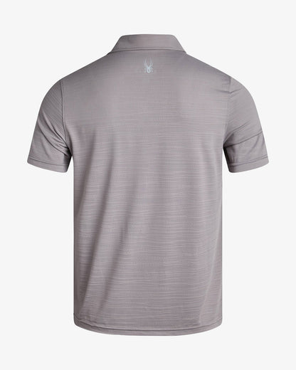 Men's Short Sleeve Jacquard - Pewter
