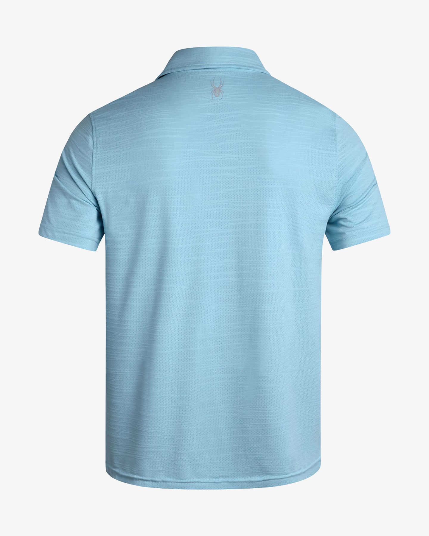 Men's Short Sleeve Jacquard - Sky Blue