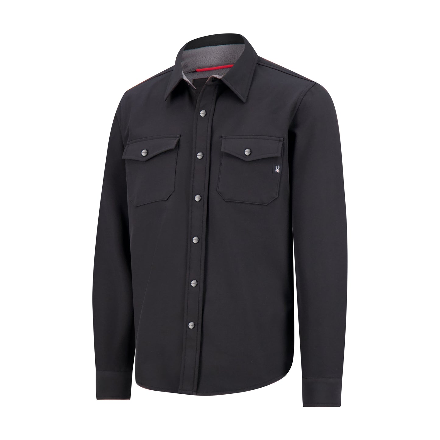 Spyder Men's Bonded Shirt Jacket - Black