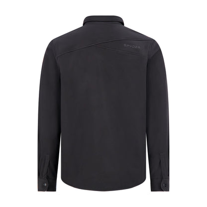 Spyder Men's Bonded Shirt Jacket - Black
