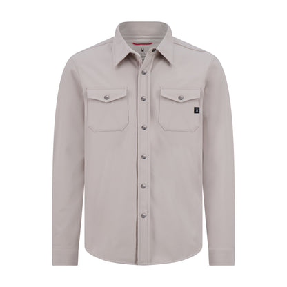 Spyder Men's Bonded Shirt Jacket - Bone