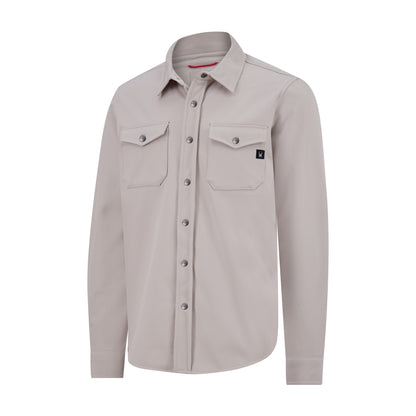 Spyder Men's Bonded Shirt Jacket - Bone