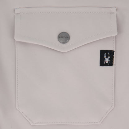 Spyder Men's Bonded Shirt Jacket - Bone