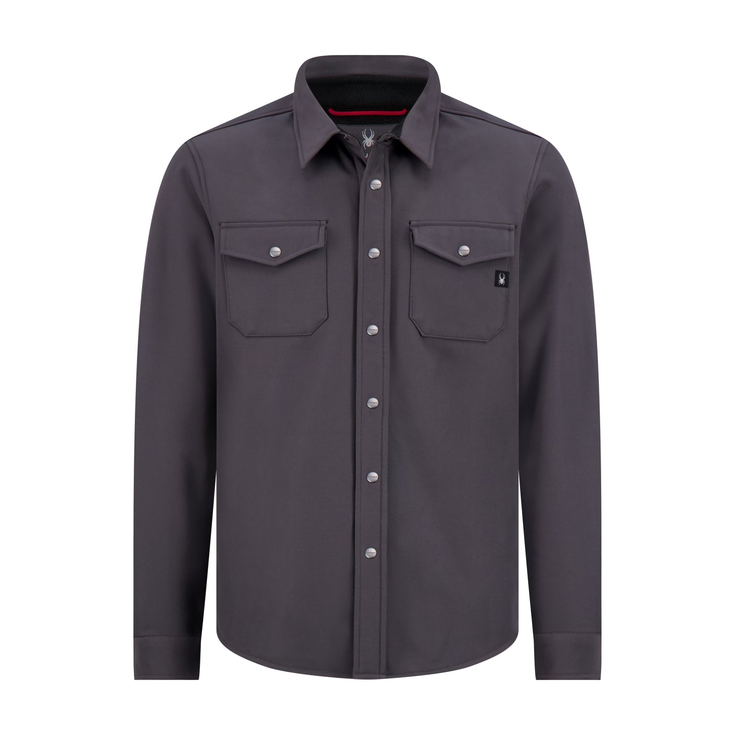 Spyder Men's Bonded Shirt Jacket - Gunmetal