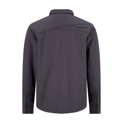 Spyder Men's Bonded Shirt Jacket - Gunmetal