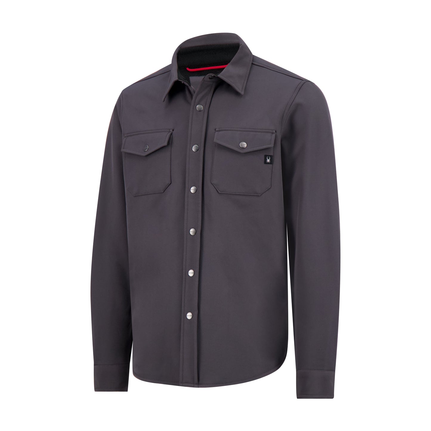 Spyder Men's Bonded Shirt Jacket - Gunmetal