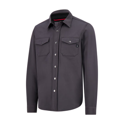 Spyder Men's Bonded Shirt Jacket - Gunmetal