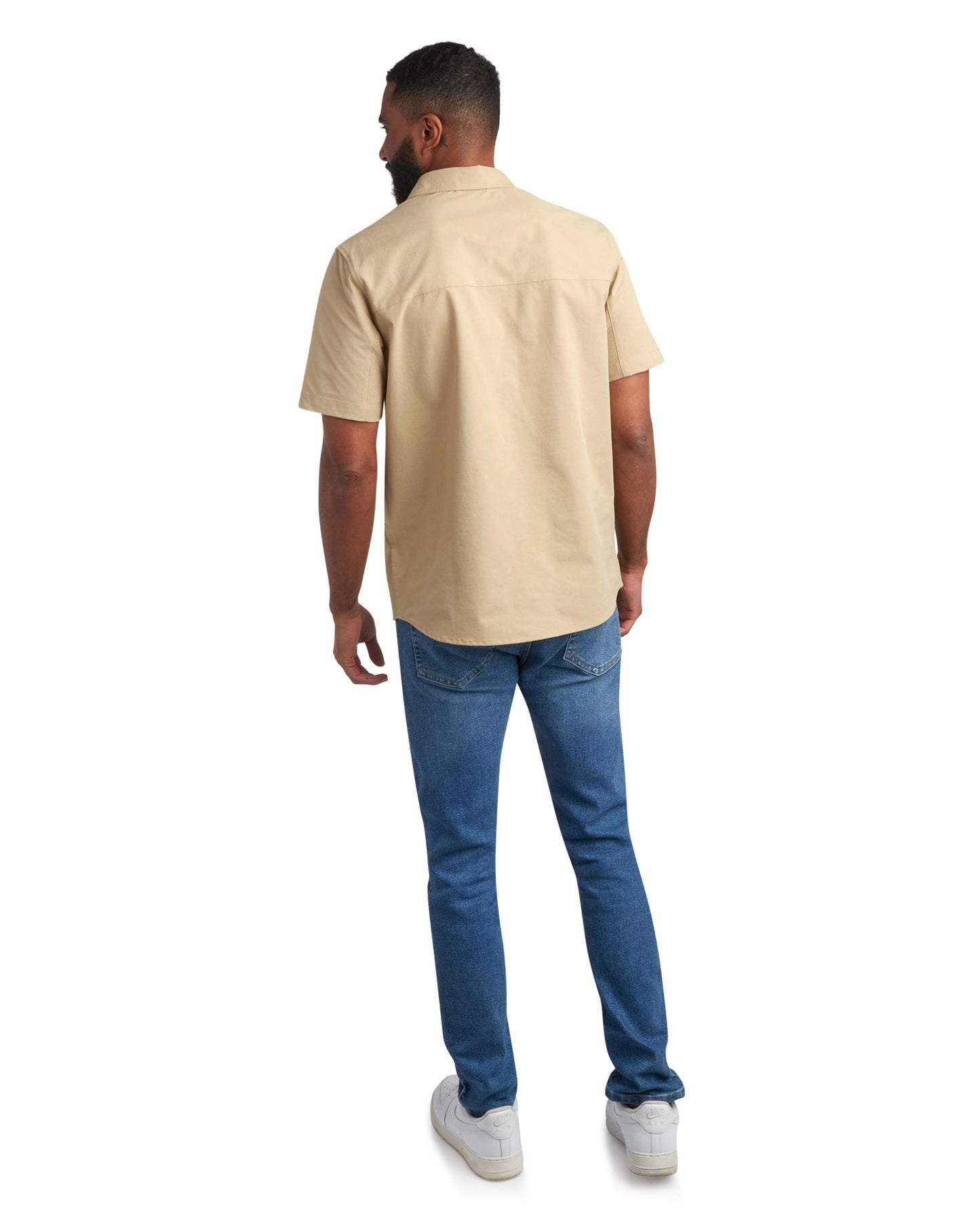 Men's Short Sleeve Ripstop - Khaki