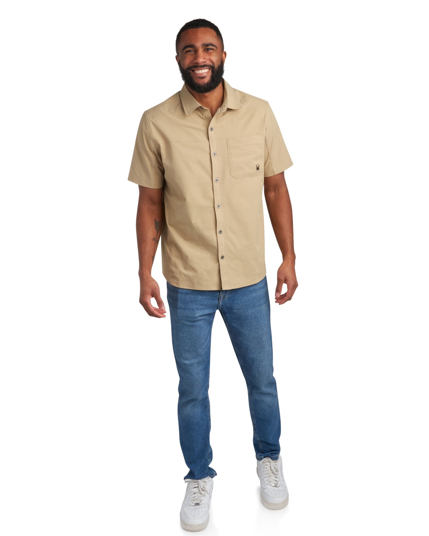 Men's Short Sleeve Ripstop - Khaki