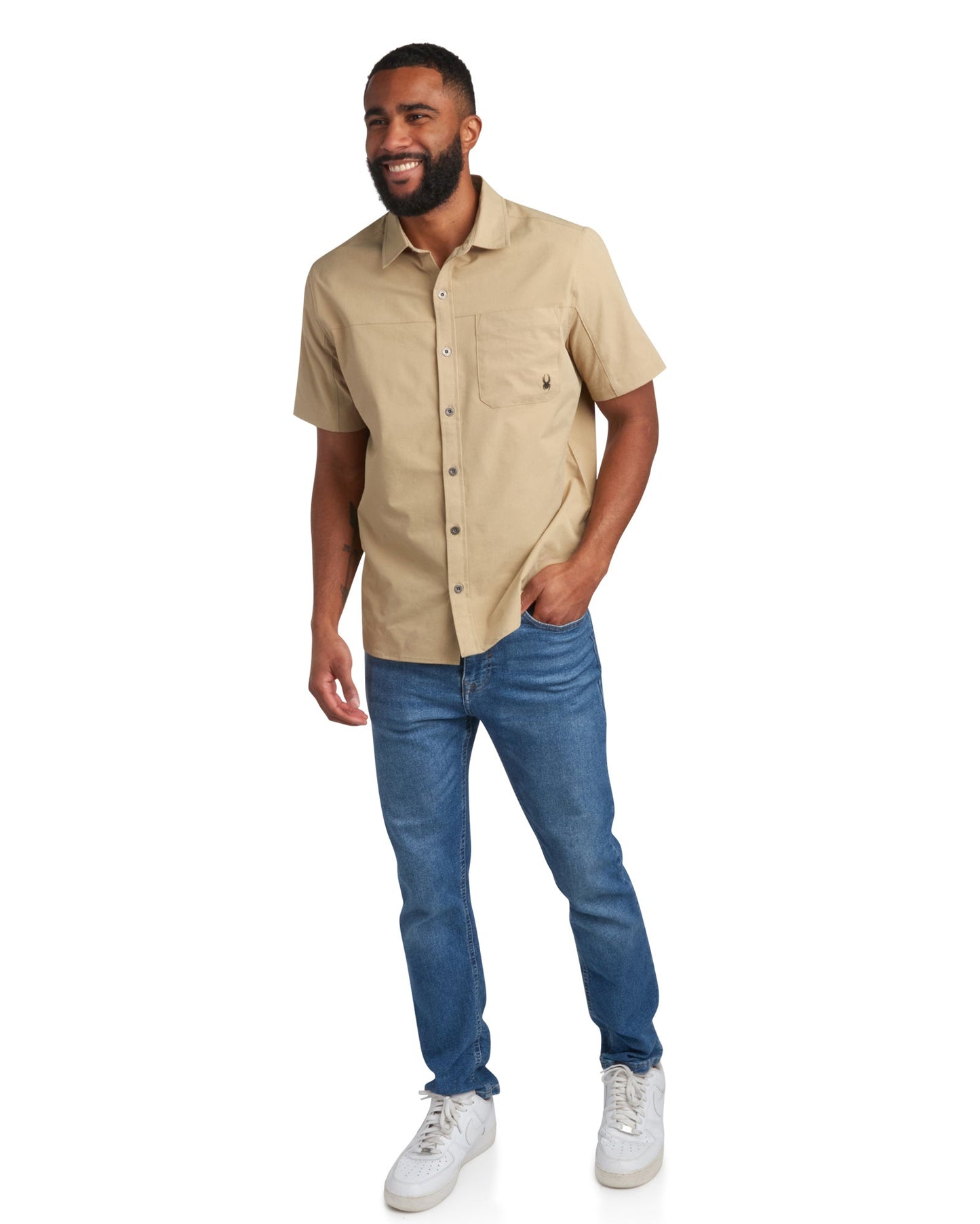 Men's Short Sleeve Ripstop - Khaki