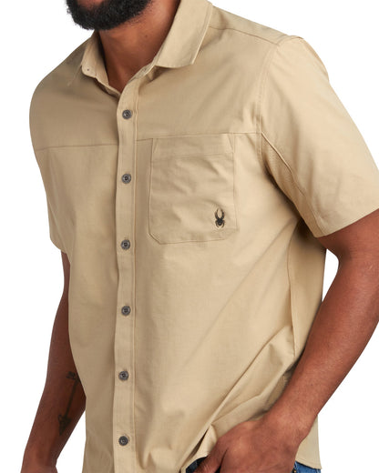 Men's Short Sleeve Ripstop - Khaki