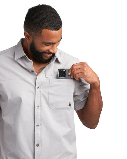 Men's Short Sleeve Ripstop - Pewter