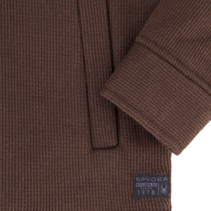 Spyder Men's Sherpa Shacket - Cocoa