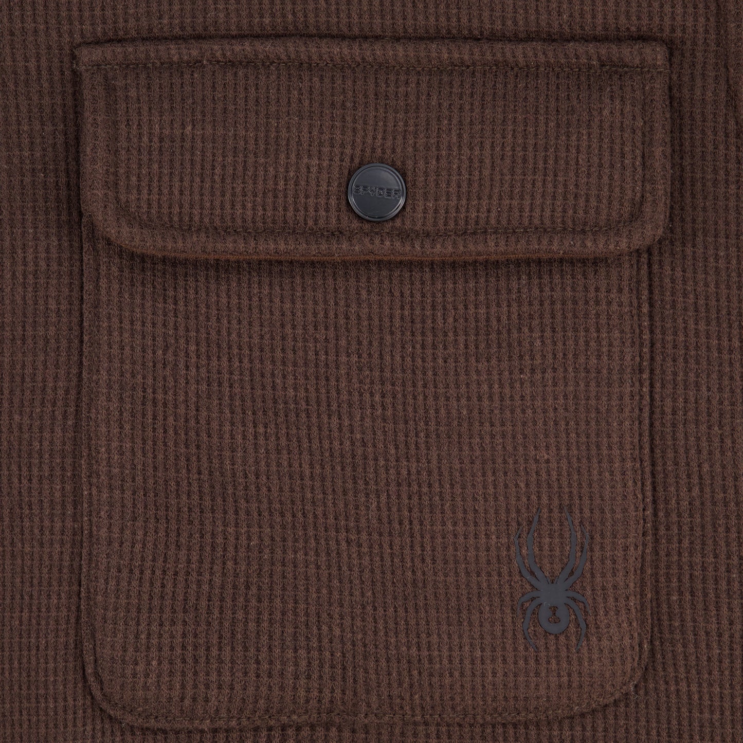 Spyder Men's Sherpa Shacket - Cocoa