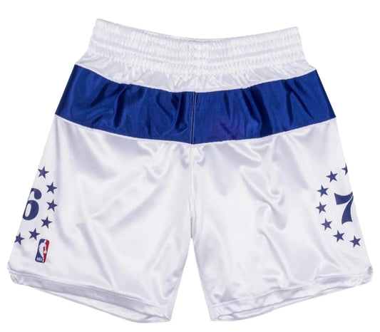 Mitchell & Ness Men's NBA Swingman Shorts 76Ers 03