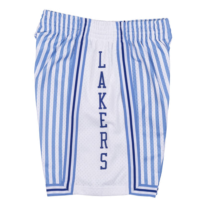 Mitchell & Ness Men's NBA Striped Swingman Short Los Angeles Lakers 1996