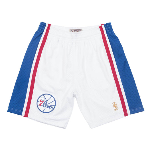 Mitchell & Ness Men's NBA Swingman Home Shorts Philadelphia 76Ers 96-97