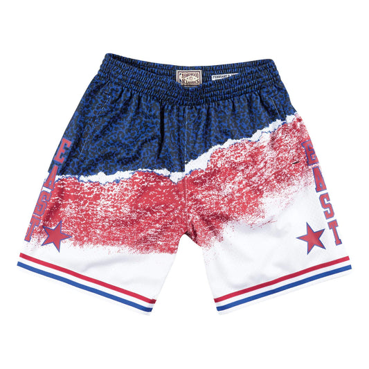Mitchell & Ness Men's NBA Sublimated Swingman Shorts All Star East 03