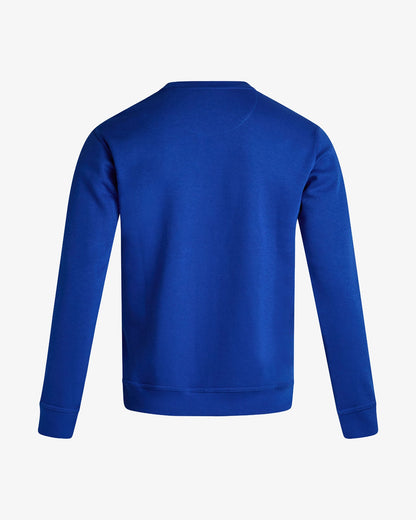 Men's Fleece Crew - Electric Blue