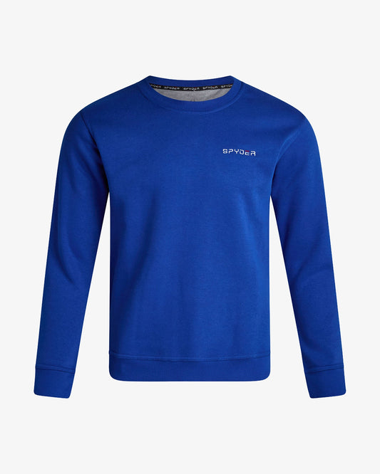 Men's Fleece Crew - Electric Blue