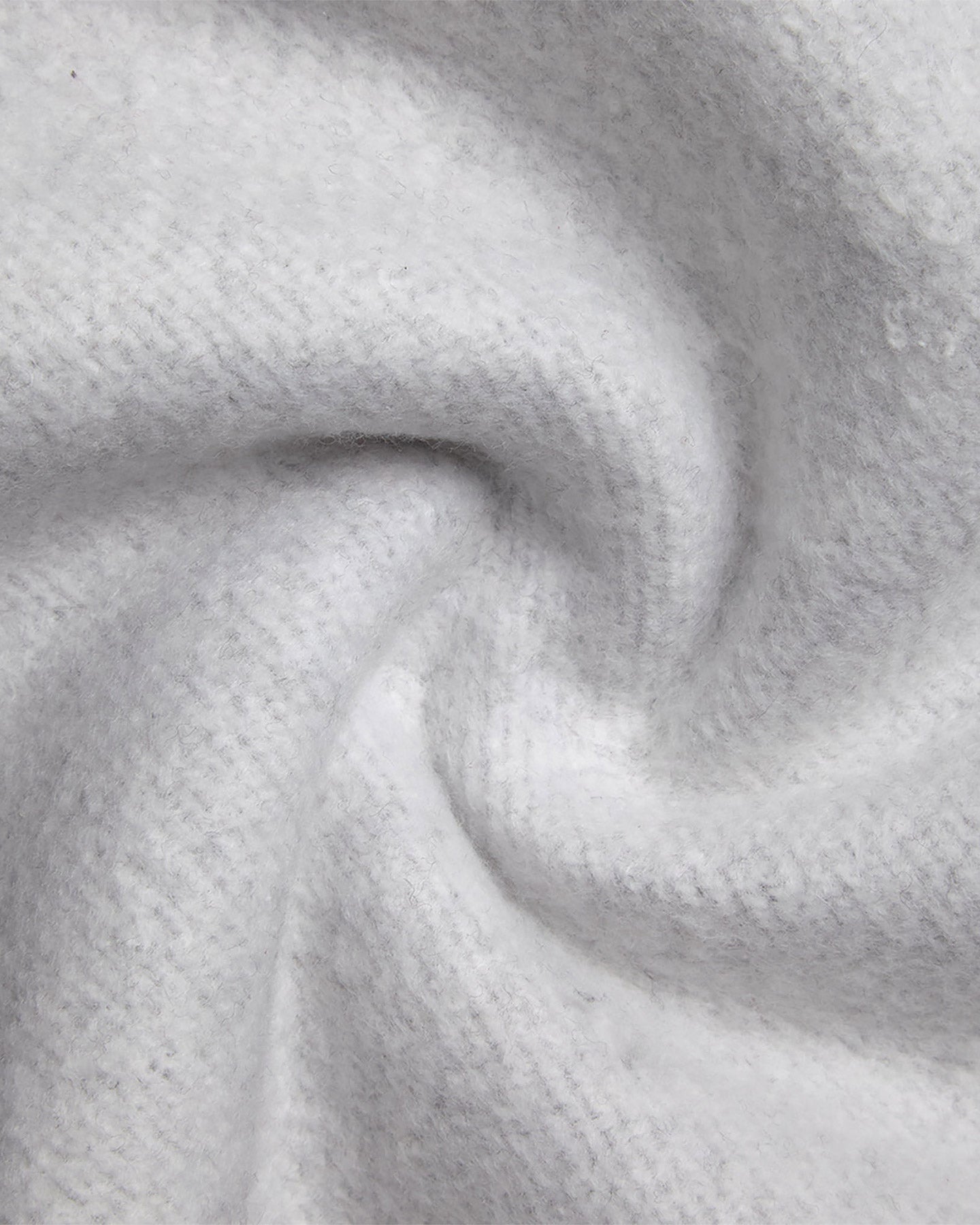 Men's Fleece Crew - Light Grey Heather