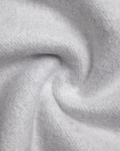 Men's Fleece Crew - Light Grey Heather