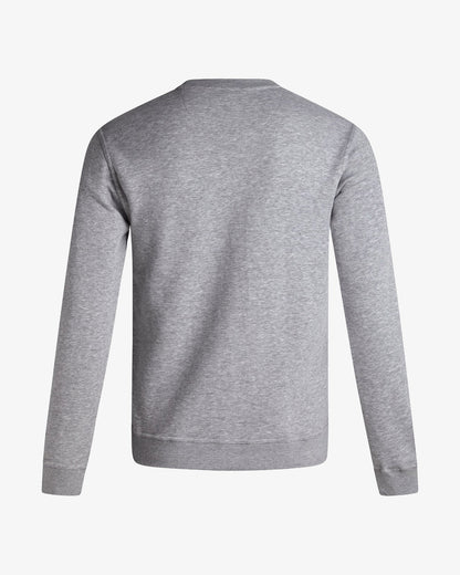 Men's Fleece Crew - Light Grey Heather