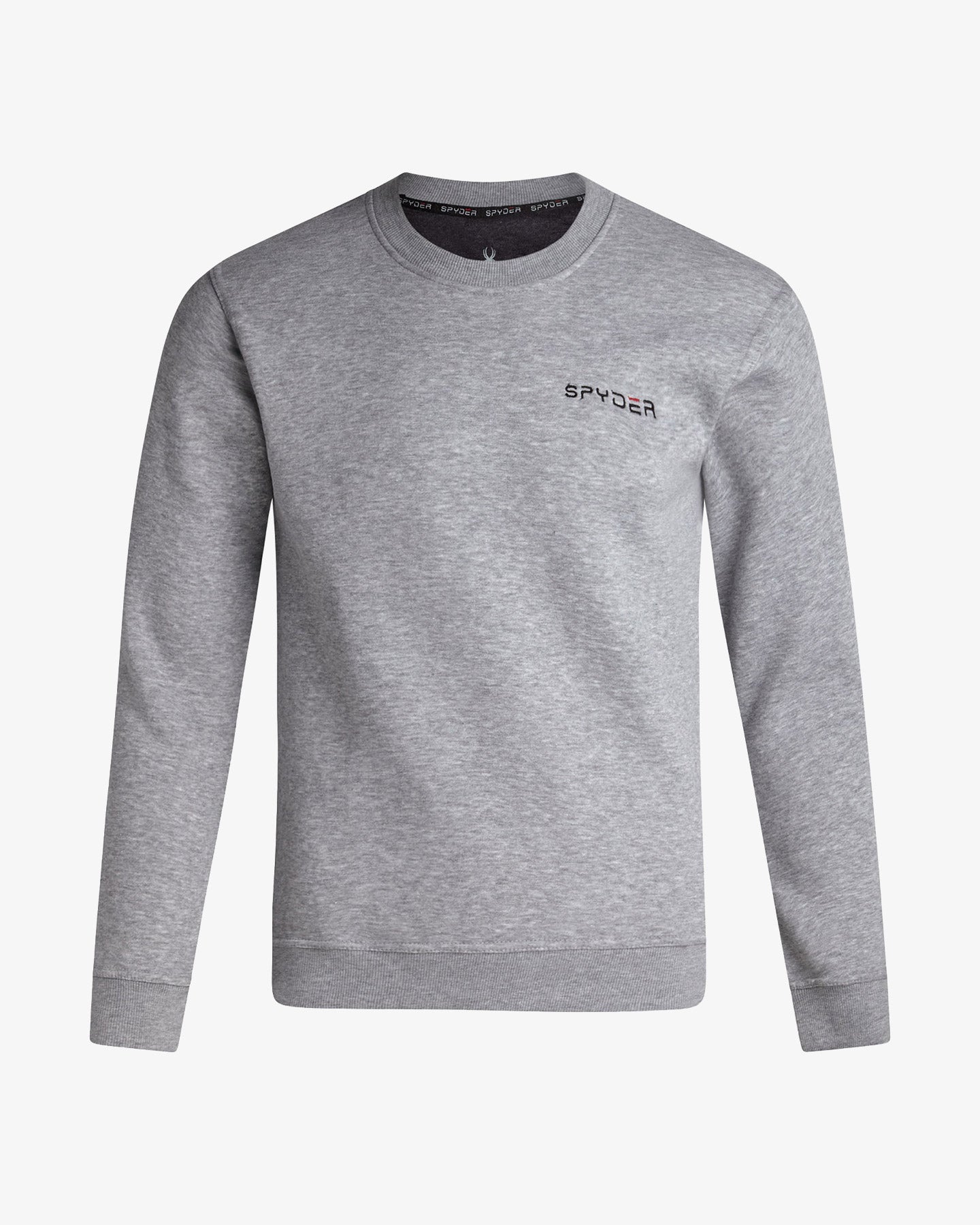 Men's Fleece Crew - Light Grey Heather