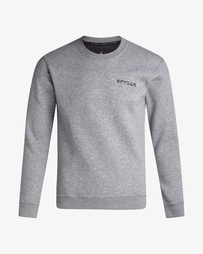 Men's Fleece Crew - Light Grey Heather