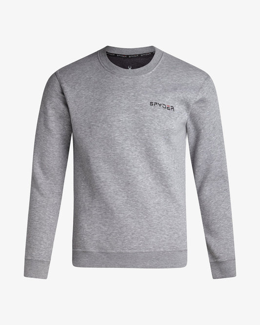 Men's Fleece Crew - Light Grey Heather