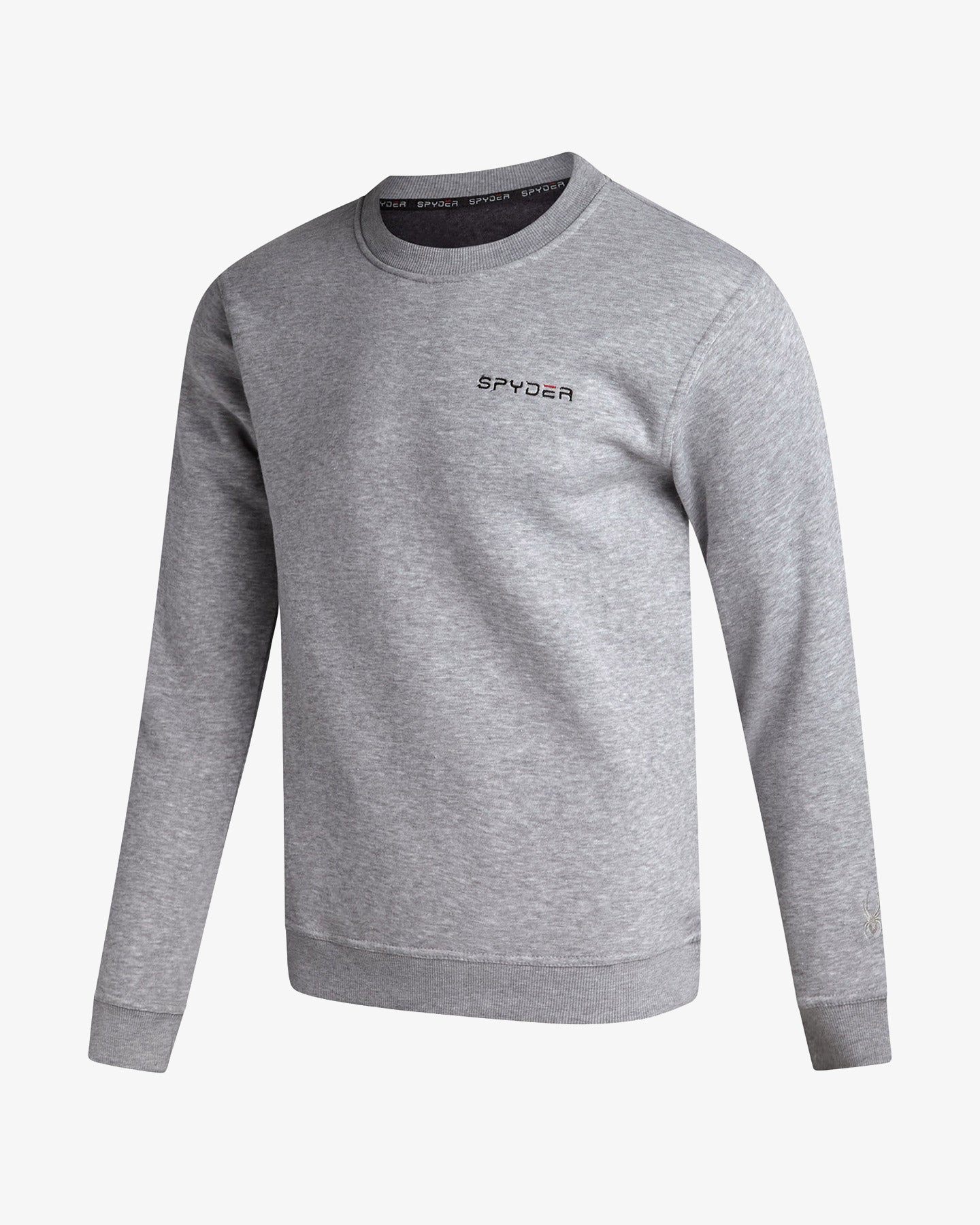 Men's Fleece Crew - Light Grey Heather