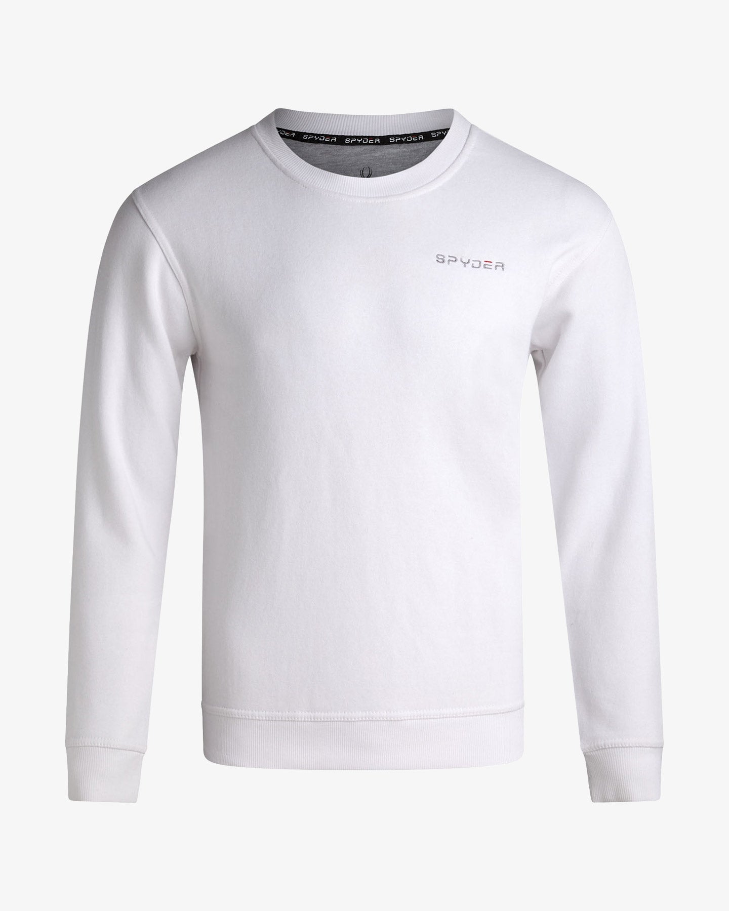 Men's Fleece Crew - White
