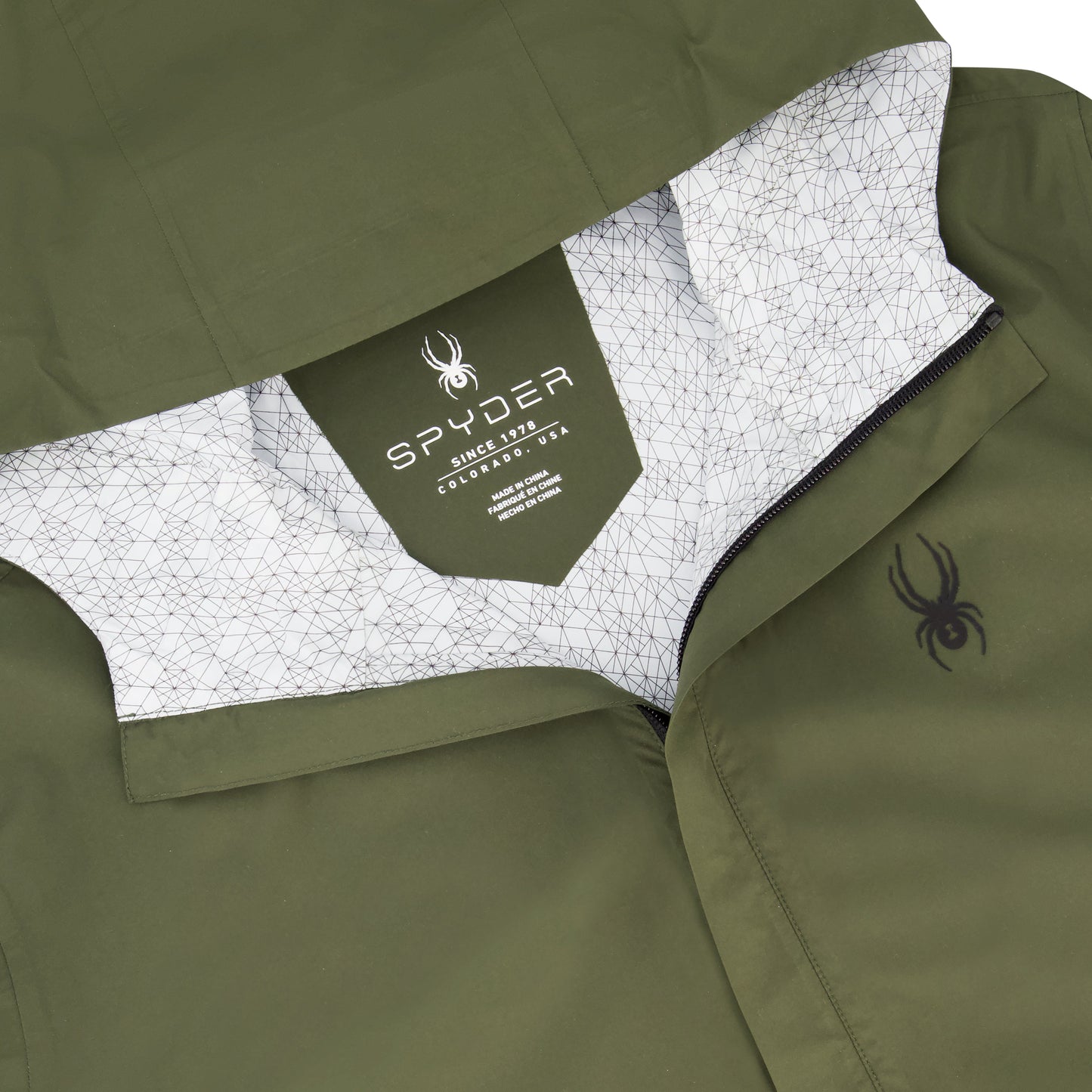 Men's Cloudy Day Rain Jacket - Olive