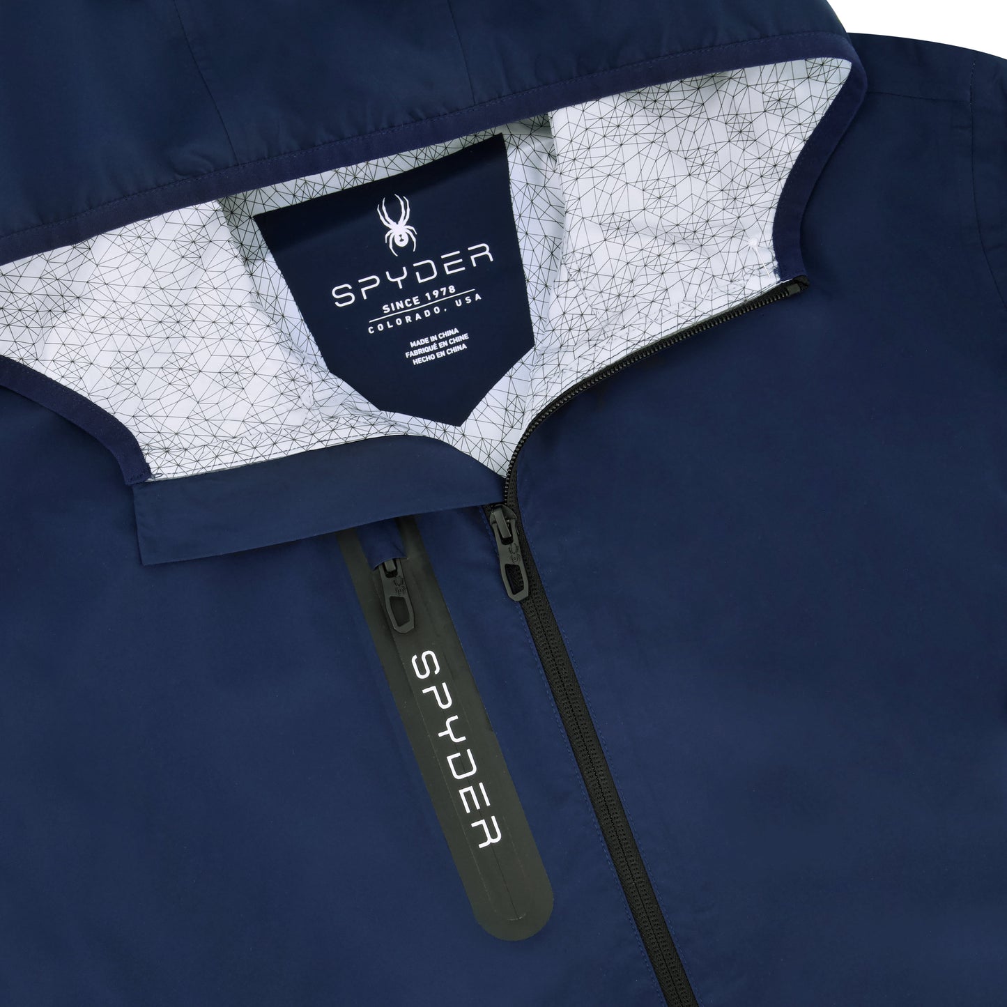 Men's Mountain Mist Rain Jacket - Dark Navy
