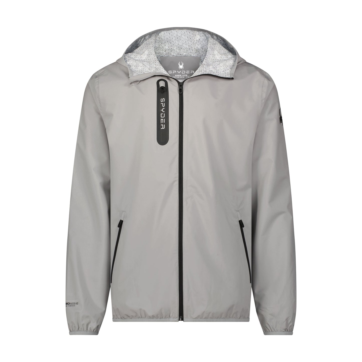 Men's Mountain Mist Rain Jacket - Pewter