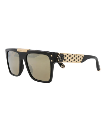 Philipp Plein Square-Frame Acetate Sunglasses