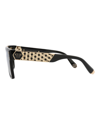 Philipp Plein Square-Frame Acetate Sunglasses