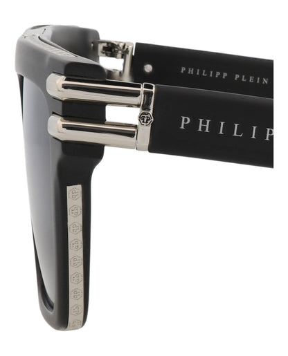 Philipp Plein Aviator-Frame Metal Sunglasses