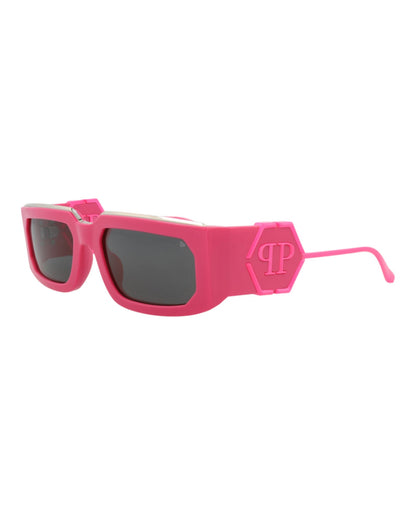 Philipp Plein Square-Frame Acetate Sunglasses