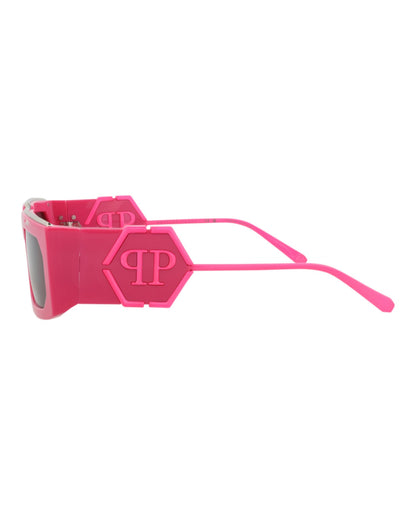Philipp Plein Square-Frame Acetate Sunglasses