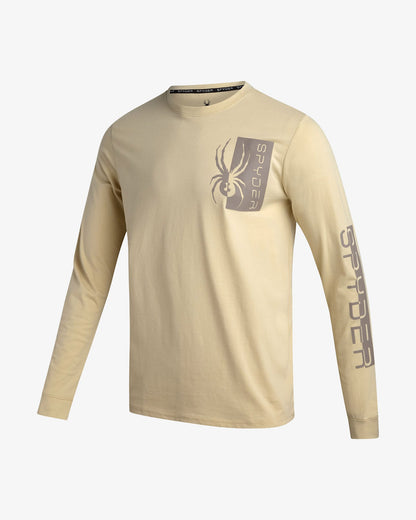 Men's Split Logo Long Sleeve - Cloud