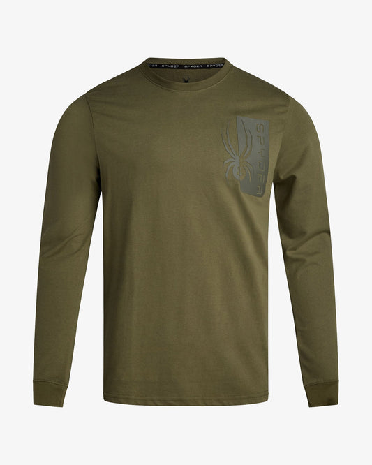 Men's Split Logo Long Sleeve - Sage