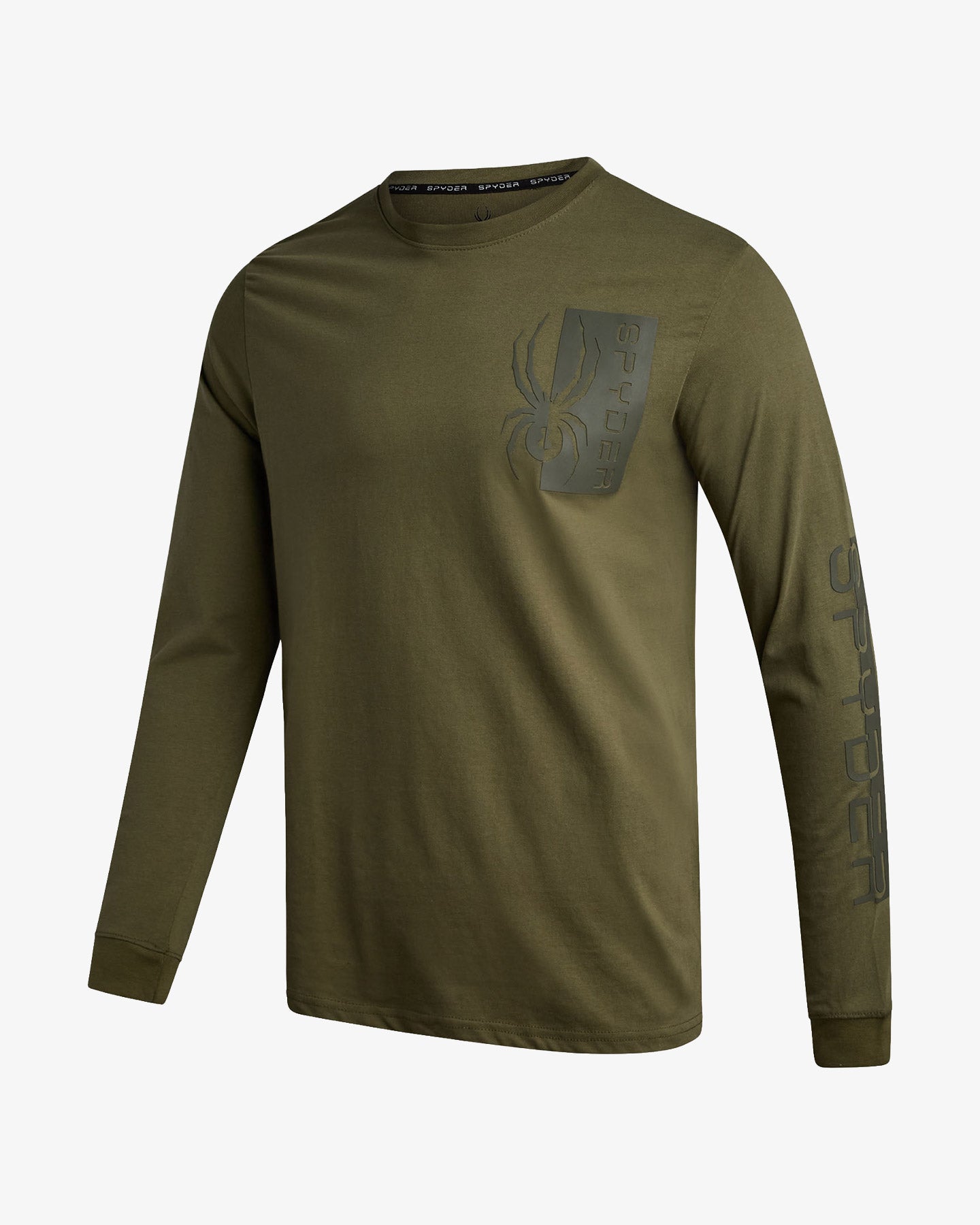 Men's Split Logo Long Sleeve - Sage
