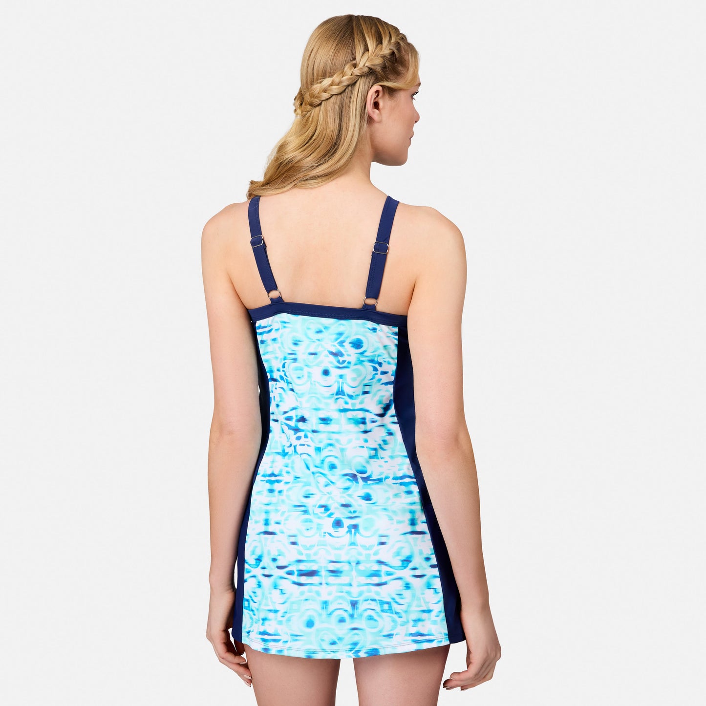Women's Swim Dress with Built-in Biker Short