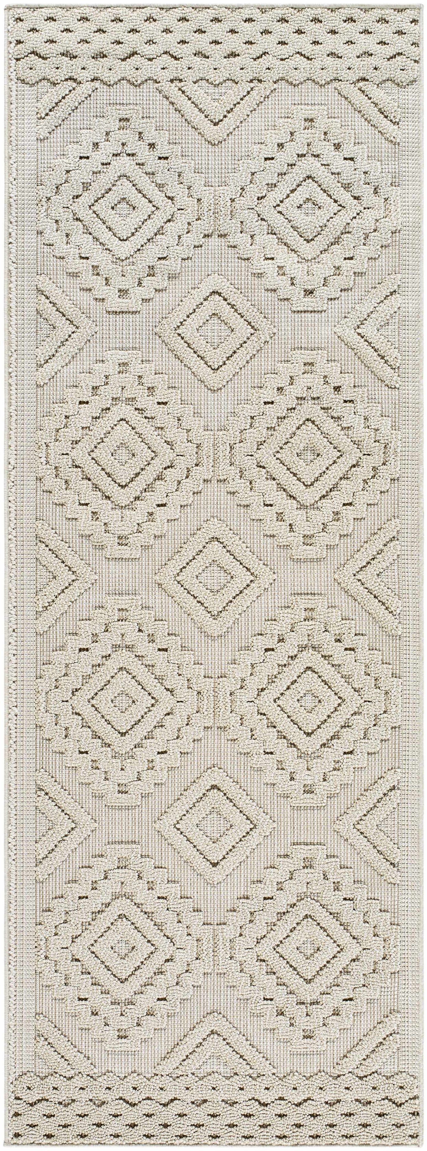Arwid Bone Outdoor Area Rug - Clearance