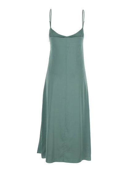 Dress Docketta Vis Soft Satin Green