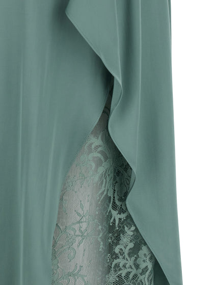 Dress Docketta Vis Soft Satin Green