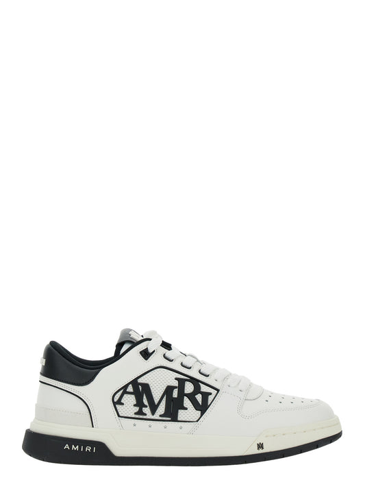 Sneakers White/Black Leather