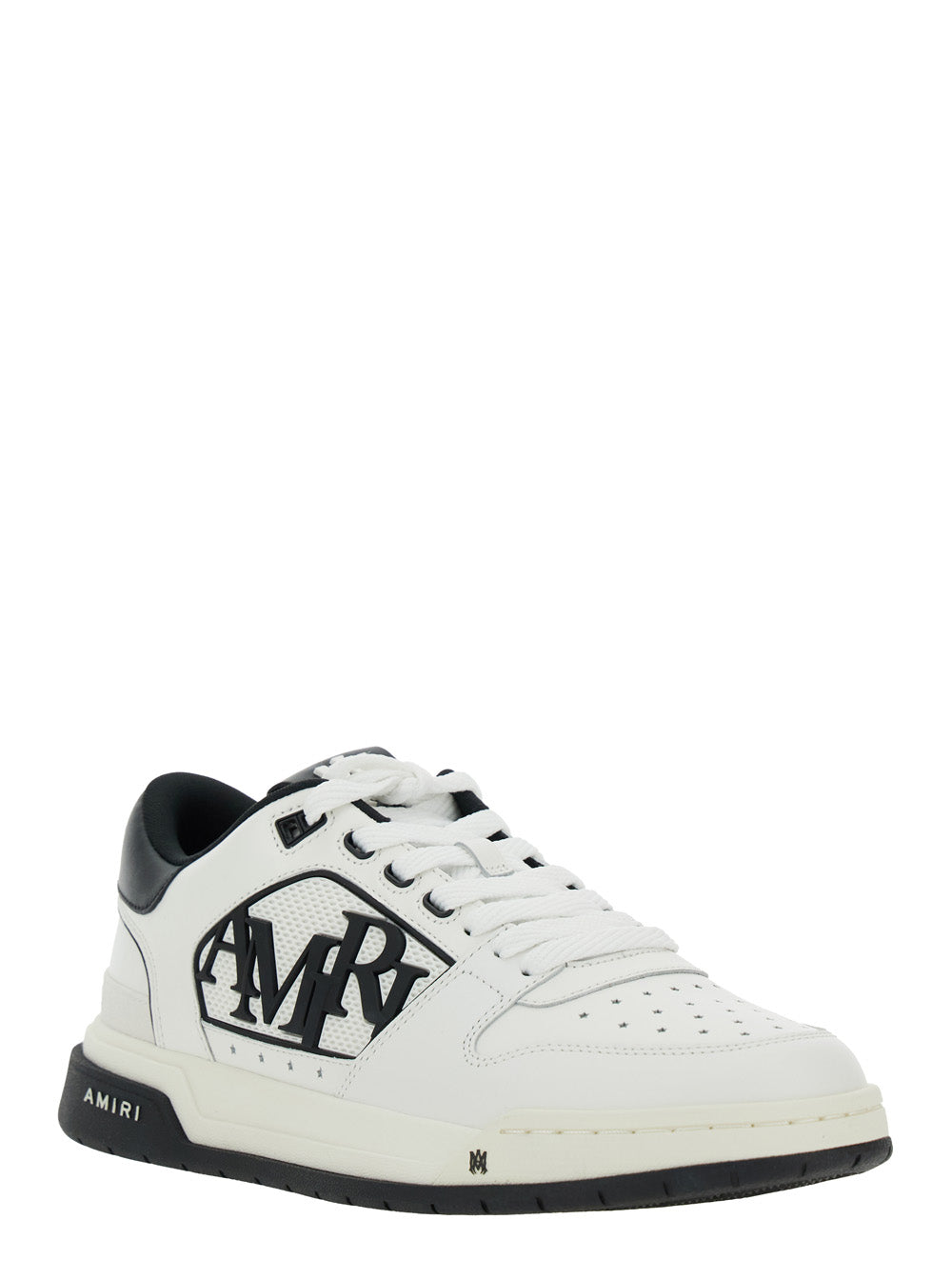 Sneakers White/Black Leather