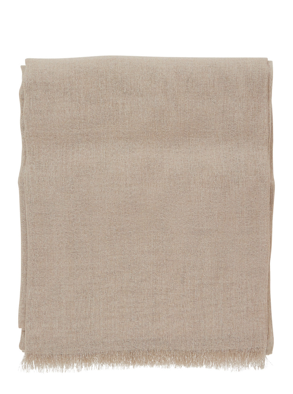 Scarf in Cashmere Blend — Beige